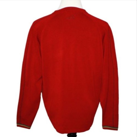 🌿Horny Toad Crew Neck Pullover Sweater XL Red - Picture 4 of 7